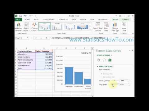 How to Make a Column Chart Excel 2013