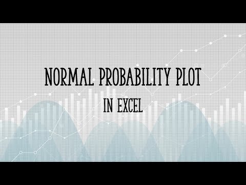 Normal Probability Plot in Excel