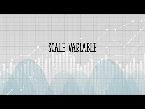 What is a Scale Variable?