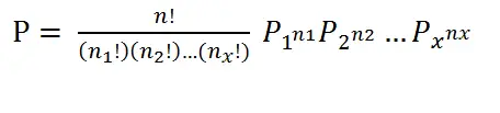 fórmula multinomial 2