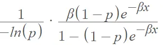 pdf fórmula logaritmo exponencial